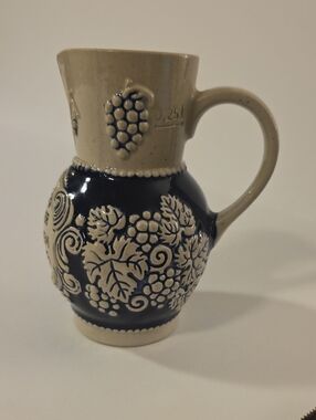 Vintage 1960s‎ Marzi & Remy German Stoneware Salt Glazed Wine Pitcher 2956